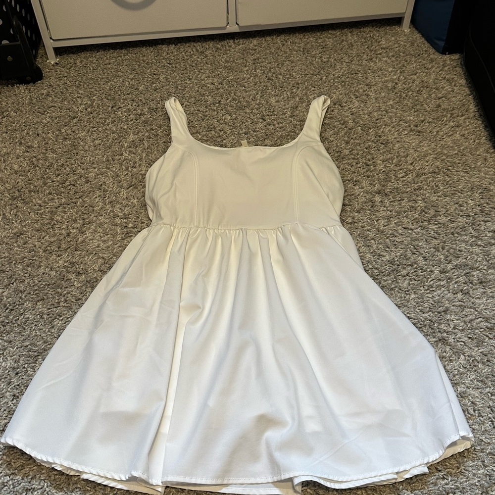 White Athletic Dress